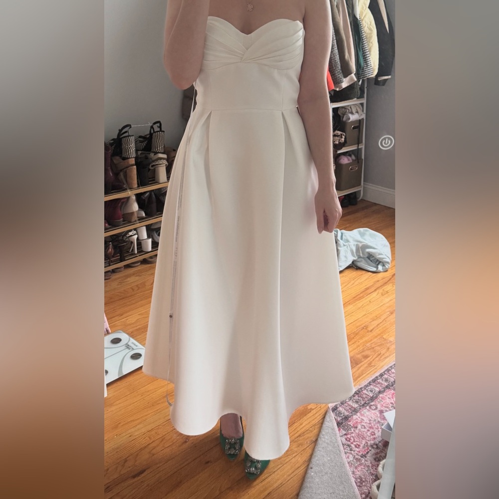 Elegant White Women's Dress